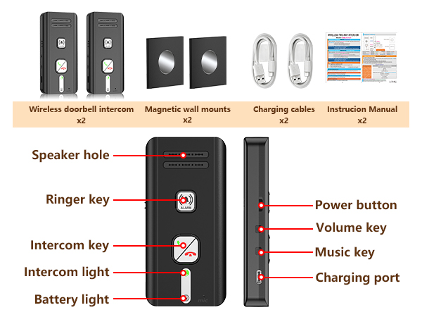 wireless intercom system