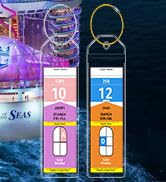 Royal Caribbean Celebrity cruise luggage tags holder