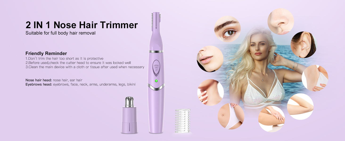 nose hair trimmers for women