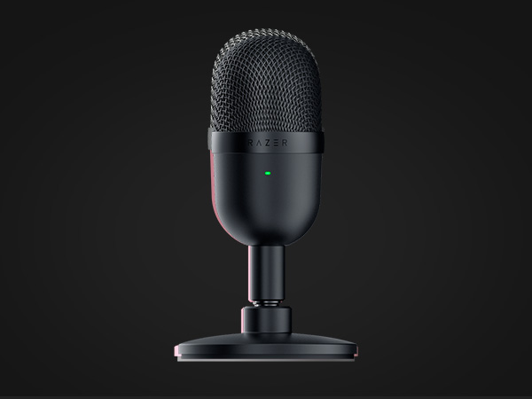 Razer Seiren Mini Quartz Black streaming video