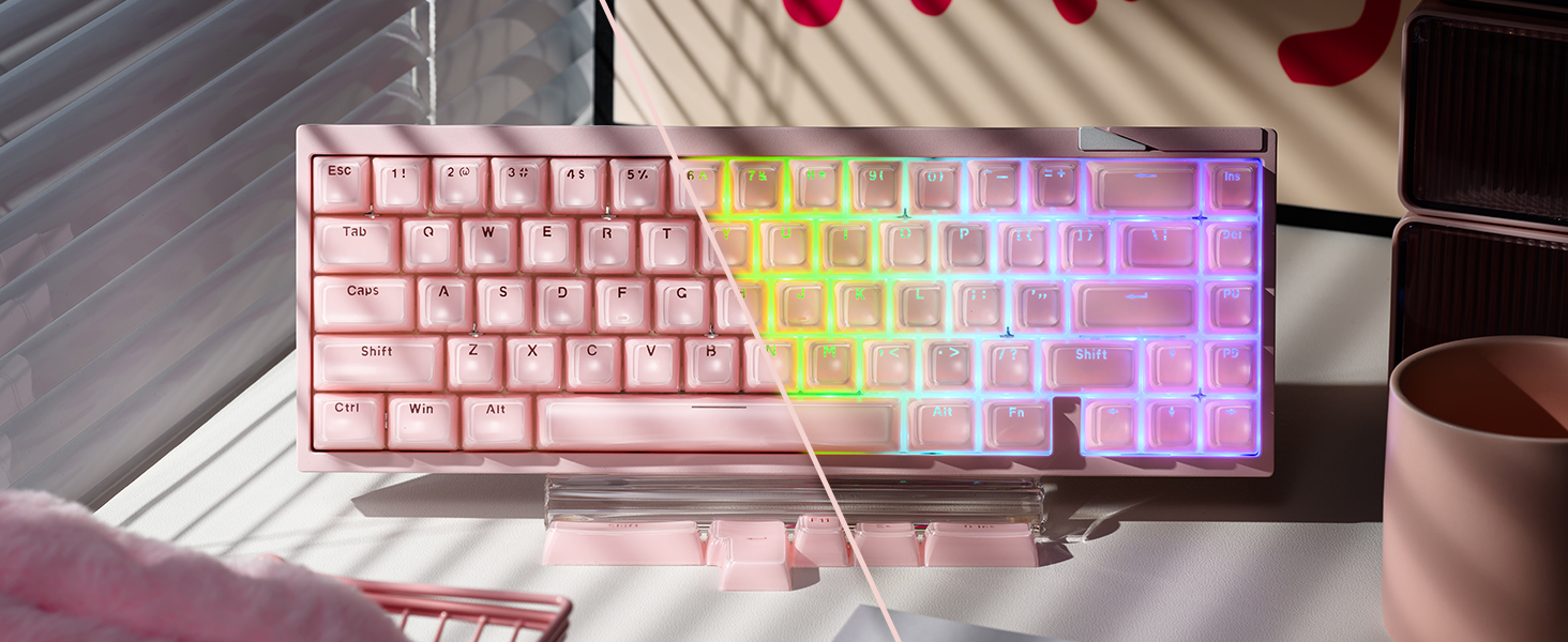 Ceramic keycaps