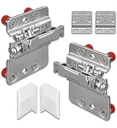 Cabinet Mounting Bracket Hanging Hardware - Adjustable Concealed Kitchen Cupboard Cabinet Wall-Mo...