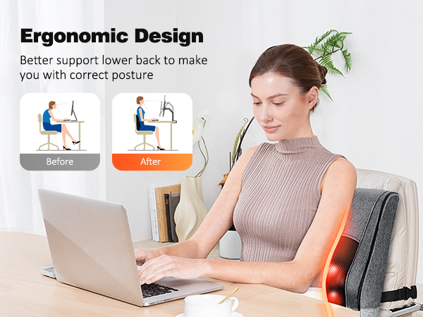 back massager with heat