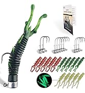 VMSIXVM Ned Rig Jig Heads, 15/25 Pack Ned Rig Baits Kit for Bass Fishing, Finesse Mushroom Shroom...