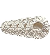 5-Pack Organic Bowl Cover Stretchable Reusable Linen Lids Food Storage Bowl Covers for Leftovers ...