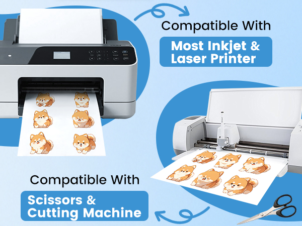 sticker paper for printer