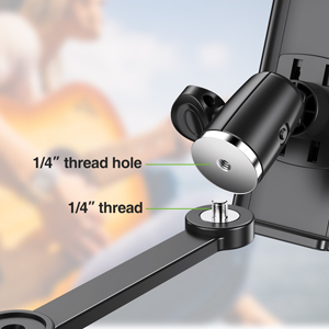 tablet holder mic stand