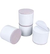 Ezprotekt 2 Inch Bed and Furniture Risers, Heavy Round Chair Sofa Couch Tables Risers, Width 2.4"...