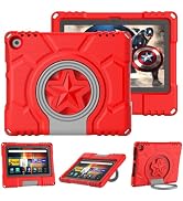 Lainergie 8in Tablet Case for Kids,Incompatible iPad Samsung TCL, Shockproof Kid-Proof Cover for ...