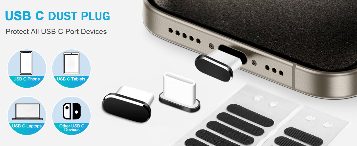 USB C Dust plug