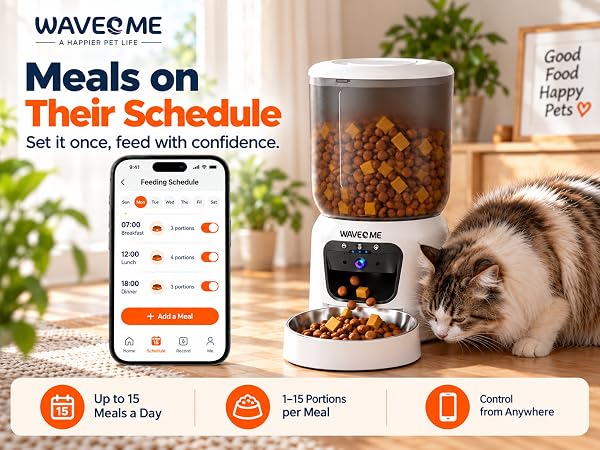 cat feeder with camera