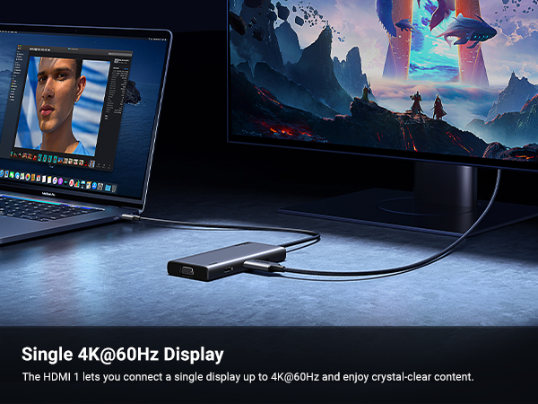 triple display docking station