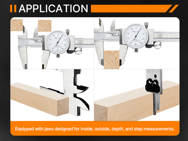 6" dial caliper