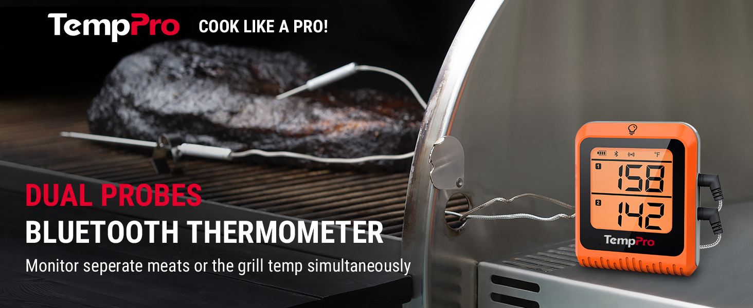 meat thermometers for grilling meater thermometer wireless meater plus smoker thermometer