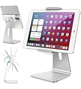 AboveTEK Elegant Tablet Stand, Aluminum iPad Stand Holder, Desktop Kiosk POS Stand for 7-13 inch ...