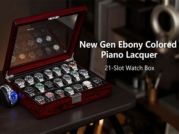 21 Slots large space watch box