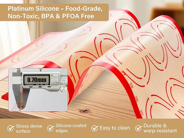 Silicone Baking Mat Set