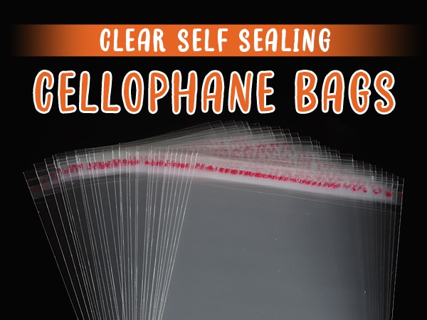 Clear Self Sealing Cellophane Bags