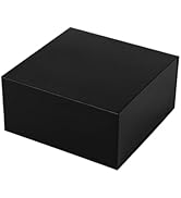 PLINJOY Magnetic Gift Box 15 Pack Black Small Gift Box with Lids Closure in Bulk, Luxury Cardboar...