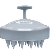 HEETA Hair Shampoo Brush, Scalp Care Hair Brush with Soft Silicone Scalp Massager (Sky Gray)