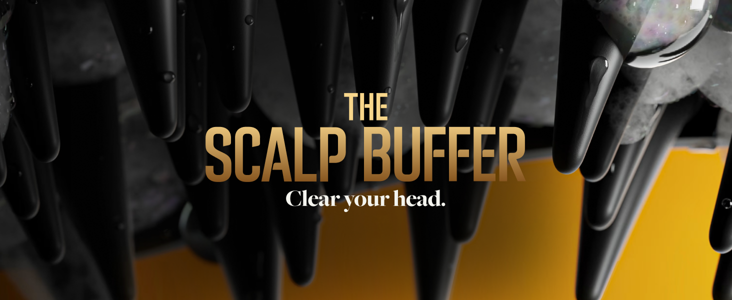 manscaped silicone body scalp buffer shower head dome scrubber bodywash loofah shampoo
