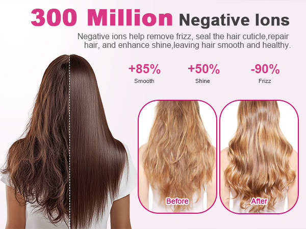 mini hair dryer brush