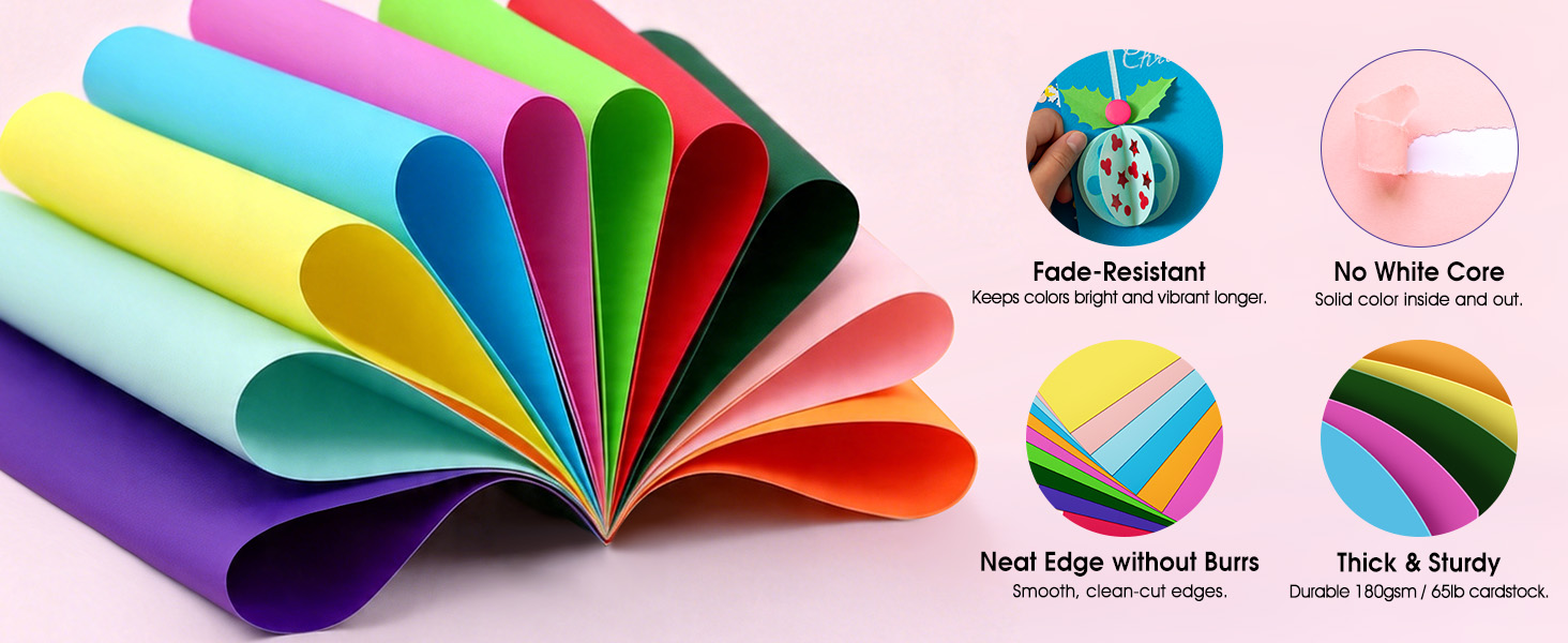 Colored cardstock