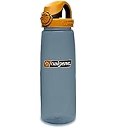 Nalgene Sustain Tritan BPA-Free On The Fly Water Bottle Made with Material Derived from 50% Plast...