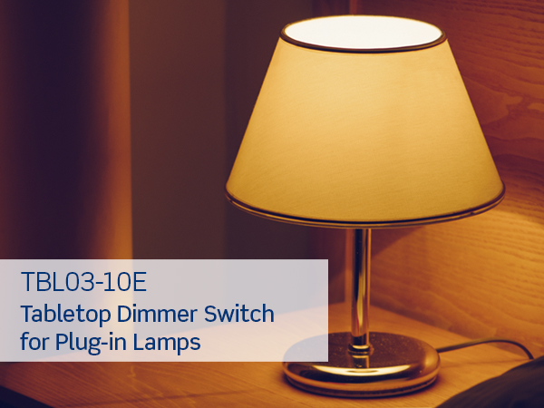 Tabletop Dimmer Switch for Plug-in Lamp