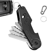 AXKYPRO Key Organizer,Compact Key Holder,Compact Key Chain Organizer,Minimalist Anti-Tangle Daily...