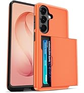 Jiunai for Samsung S26 Case Wallet Card Holder for Credit Access Card IDs License Slide Pocket Sh...