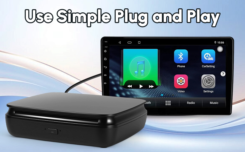 Portable External CD Player for Car