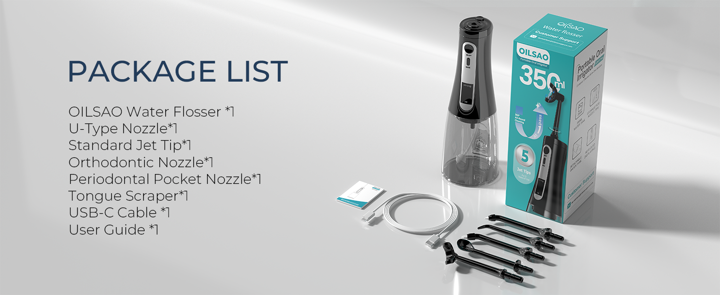 cordless water flosser