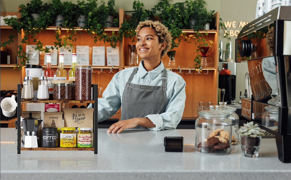 Coffee Bar Station Organizer 1