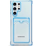Tuokiou for Samsung Galaxy S25 Ultra Case,Clear Protective Card Slot Case,Slim Fit Drop Resistant...