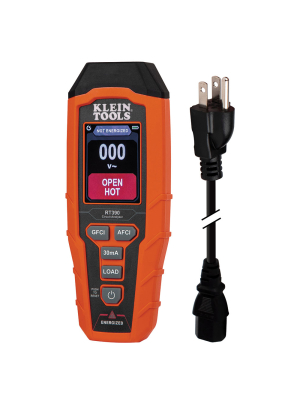 Circuit Analyzer with Large LCD, Identifies Wiring Faults