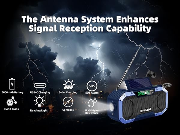 NOAA emergency radio