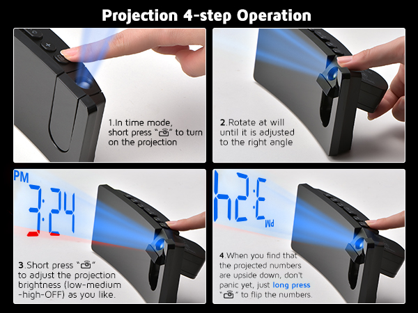 Projection Alarm Clock
