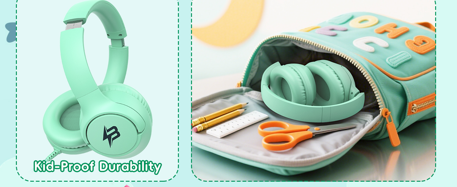 kids headphones for school