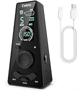 Ueteto Digital Metronome for Piano, Guitar, Drum, Violin Practice, Metronome with Human Voice and...