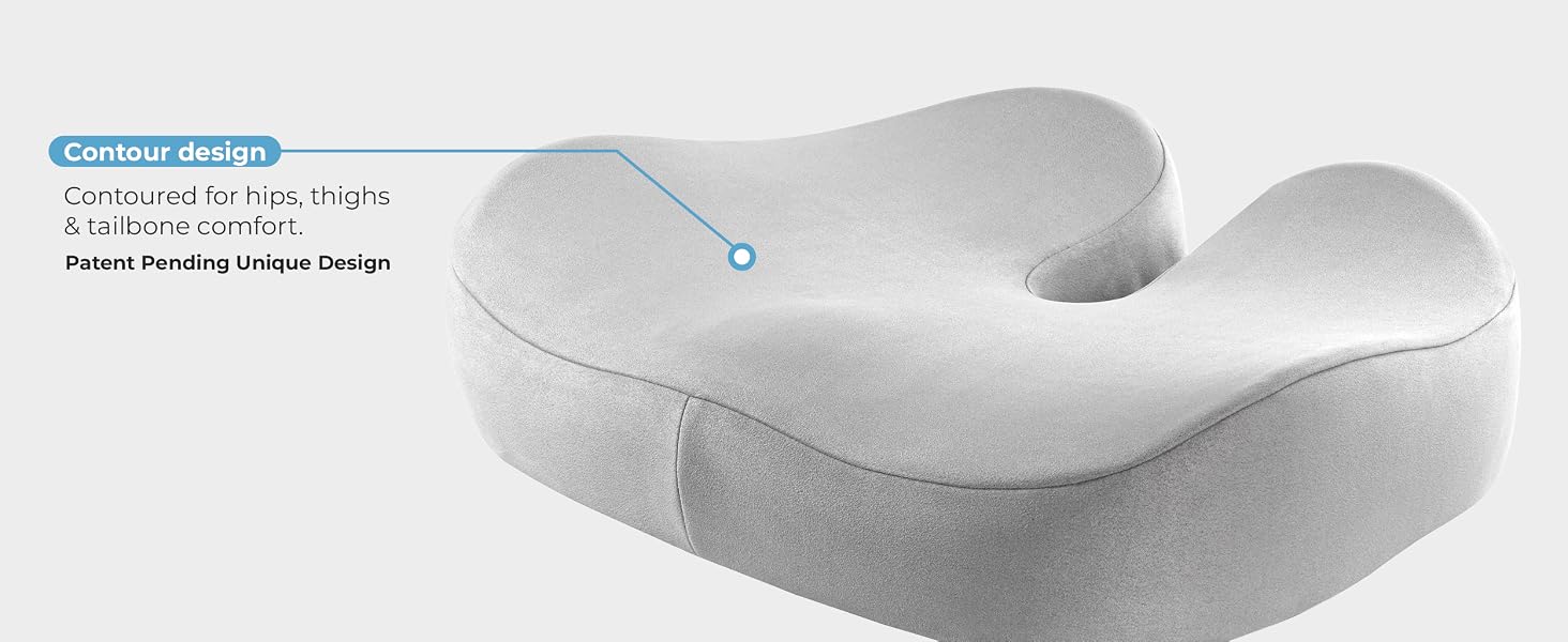 Seat Cushion Pillow - Contour Design