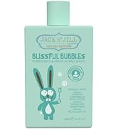 Jack N' Jill Natural Bathtime Blissful Bubbles with Bubble Wand - Bubble Bath for Baby, Toddlers,...