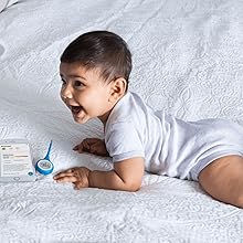 Kinsa's entertaining animations make temperature taking fun.