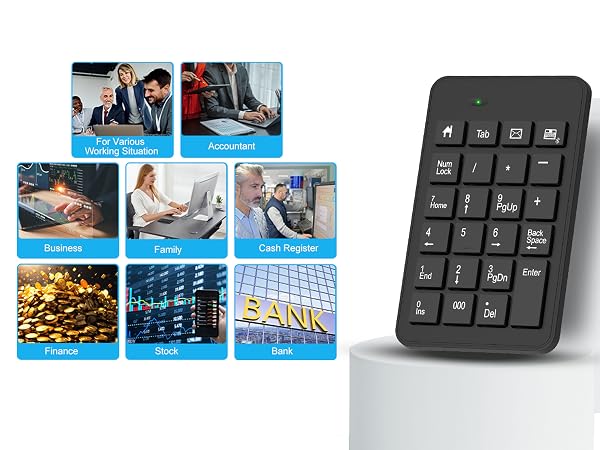 Bluetooth numpad