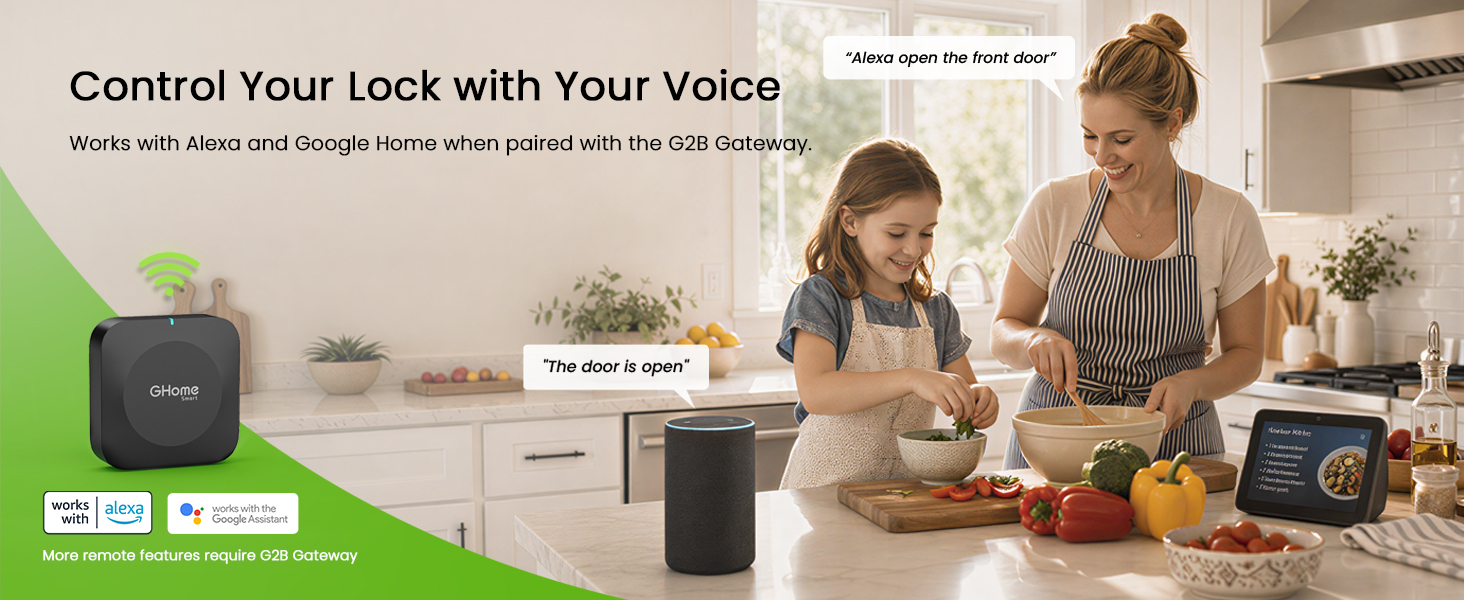 Gateway function: Voice control