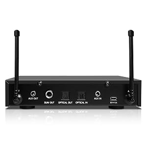 SWM16-PRO Wireless Microphone Karaoke Mixer System with Optical (Toslink), AUX - Smart TV, Soundbar