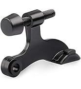 HOMOTEK 8 Pack Hinge Pin Black Door Stopper,Adjustable Deluxe Heavy Duty Door Stopper 2-1/2"x1-3/...