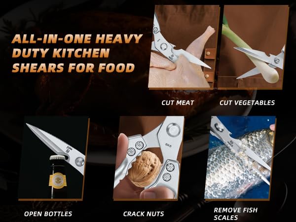 kitchen scissors for food