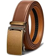 BULLIANT Men's Belt,Slide Ratchet Belt For Gift Men Dress Pant Shirt Oxfords,Trim To Fit