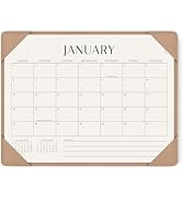 Jotsome Desk Calendar 2026 with Desktop Mat, Desk Pad Calendar From Now to December 2026 14x10.5 ...